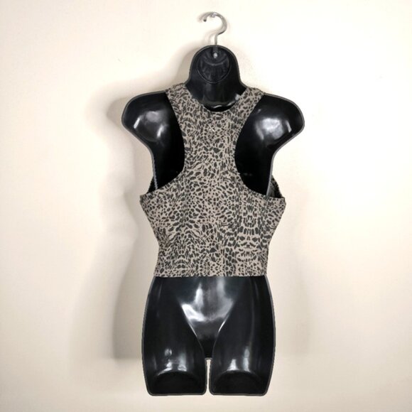 Flexure Bodywear Animal Leopard Abstract Yoga Running Athletic Tank Top M - Picture 3 of 8